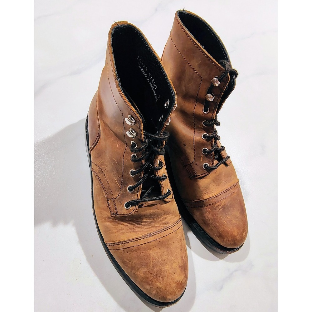 Thursday Boot Company Captain Men's Sz 8.5 Leather Rugged Resilient Lace-up Boot - Picture 2 of 14